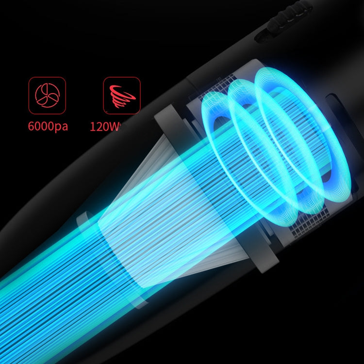 Car Handheld Portable Vacuum Cleaner Small Car Vacuum Cleaner Wireless Black - Vacuum Cleaner by PMC TechLife | Online Shopping South Africa | PMC TechLife | Buy Now Pay Later Mobicred