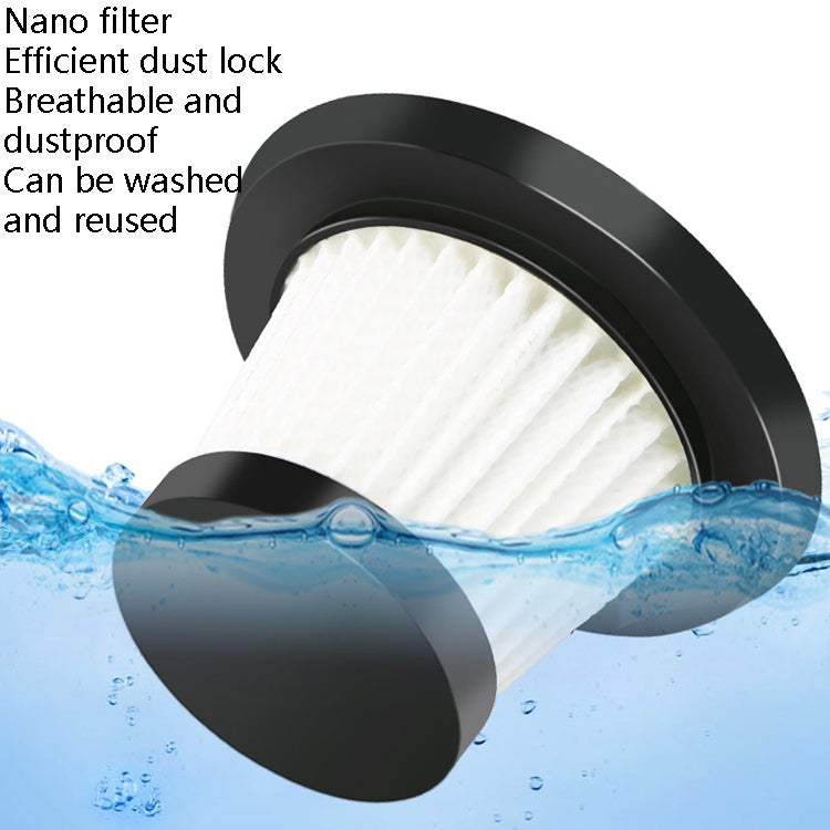 Car Handheld Portable Vacuum Cleaner Small Car Vacuum Cleaner Wireless Black - Vacuum Cleaner by PMC TechLife | Online Shopping South Africa | PMC TechLife | Buy Now Pay Later Mobicred