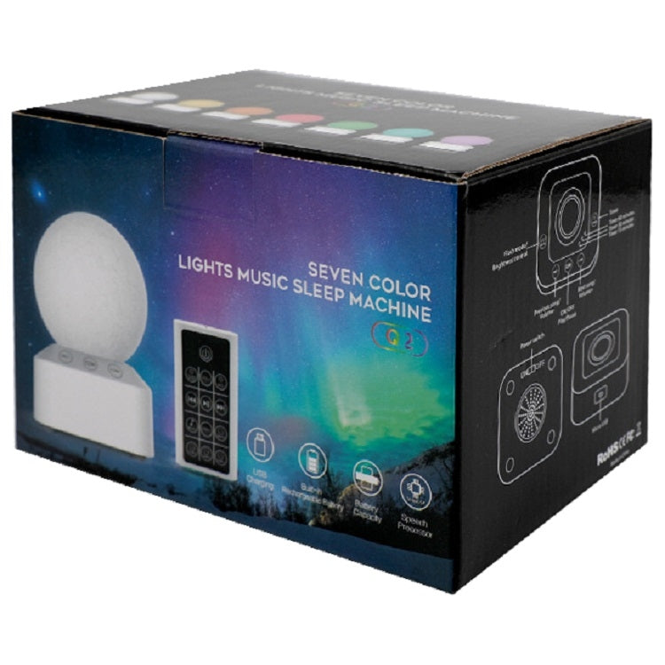 Pregnant Women Baby Sleep Comfort Music Sleep Aid Colorful Night Light Moon Light - Night Lights by PMc TechLife | Online Shopping South Africa | PMc TechLife | Buy Now Pay Later Mobicred