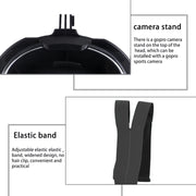 Snorkeling Mask Double Tube Silicone Full Dry Diving Mask Adult Swimming Mask Diving Goggles, Size: L/XL(Black/Black)
