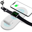 KT-W50A8 3 in 1 10W Multi-Function Bracket Wireless Charger for iPhones / iWatch / AirPods - Wireless Charger by PMC TechLife | Online Shopping South Africa | PMC TechLife