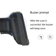 Deli 14952 Supermarket Cashier One-Dimensional QR Code Scanning Gun, Model: Black Wired