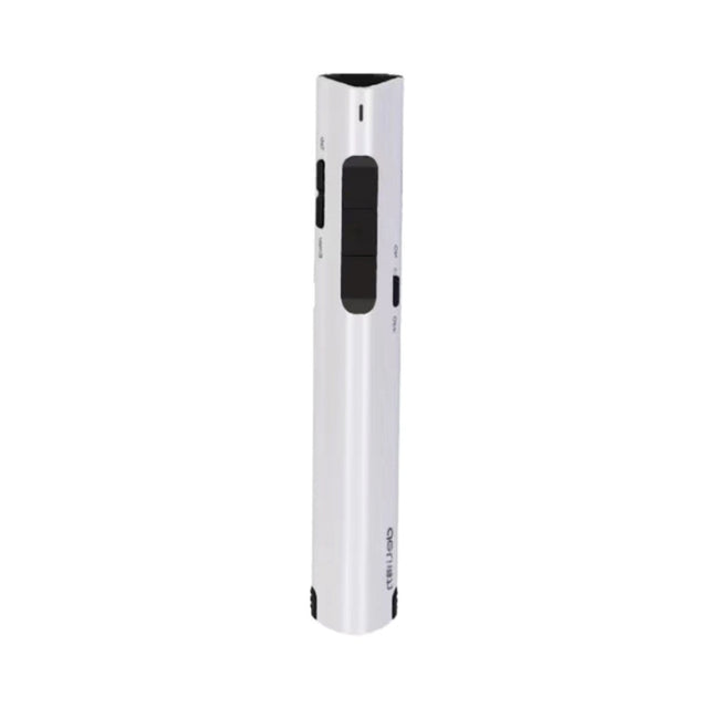Deli 2.4G Flip Pen Business Presentation Remote Control Pen, Model: TM2801 White (Red Light)