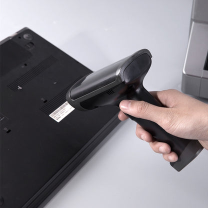 Deli 14950 One-Dimensional Two-Dimensional Scanner Supermarket Catering Scanning Gun, Model: Wireless (White) - free shipping - PMC Jewellery - Order now!
