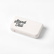 8 PCS Small Portable Moisture-proof Sealed Medicine Box 3 Compartments A Day Medicine Divided(Letter)