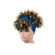 Headscarf Wig Black Gradient Small Curly Wig Explosive Headgear, Colour: 1.TJA1-1BT27# - free shipping - PMC TechLife - Order now!
