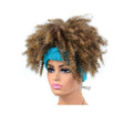 Headscarf Wig Black Gradient Small Curly Wig Explosive Headgear, Colour: 9.TJD2-1BT27# - free shipping - PMC TechLife - Order now!