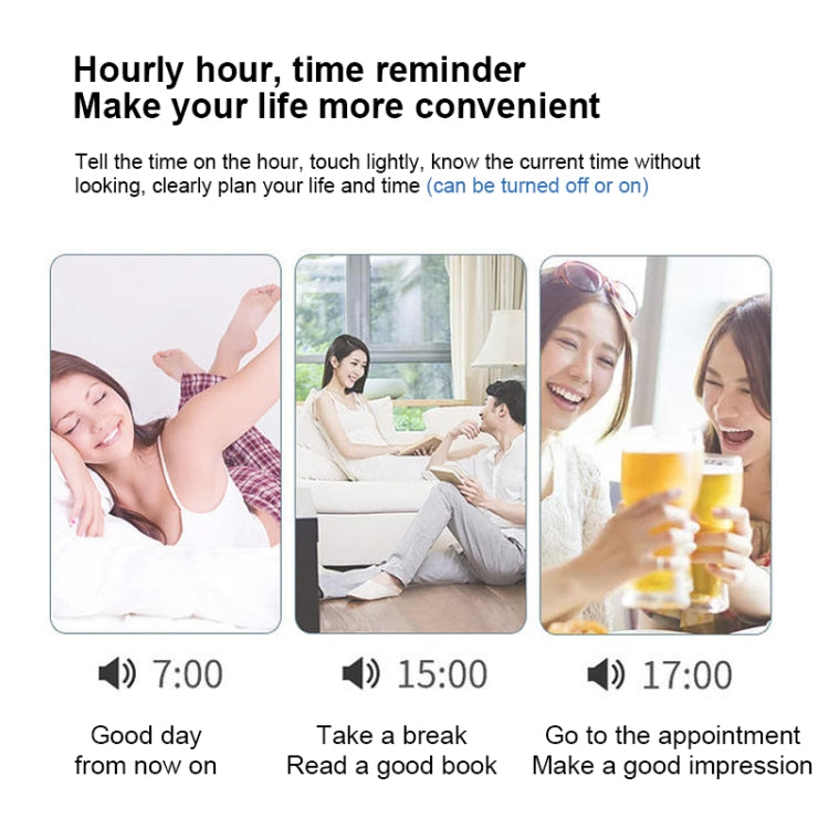 ZKLiLi Lazy Snooze Applet Alarm Clock Bedside Bluetooth Multifunctional Silent Digital Alarm Clock(Pink) - free shipping - PMC Jewellery - Order now!