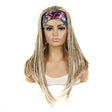 Colored Small Dirty Braid Wig Headgear Hair Band Style Small Braid Wig Headgear(L6T613#1 Flowers) - free shipping - PMC TechLife - Order now!