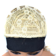 Colored Small Dirty Braid Wig Headgear Hair Band Style Small Braid Wig Headgear(1BTGRAY#7 Leopard Print)