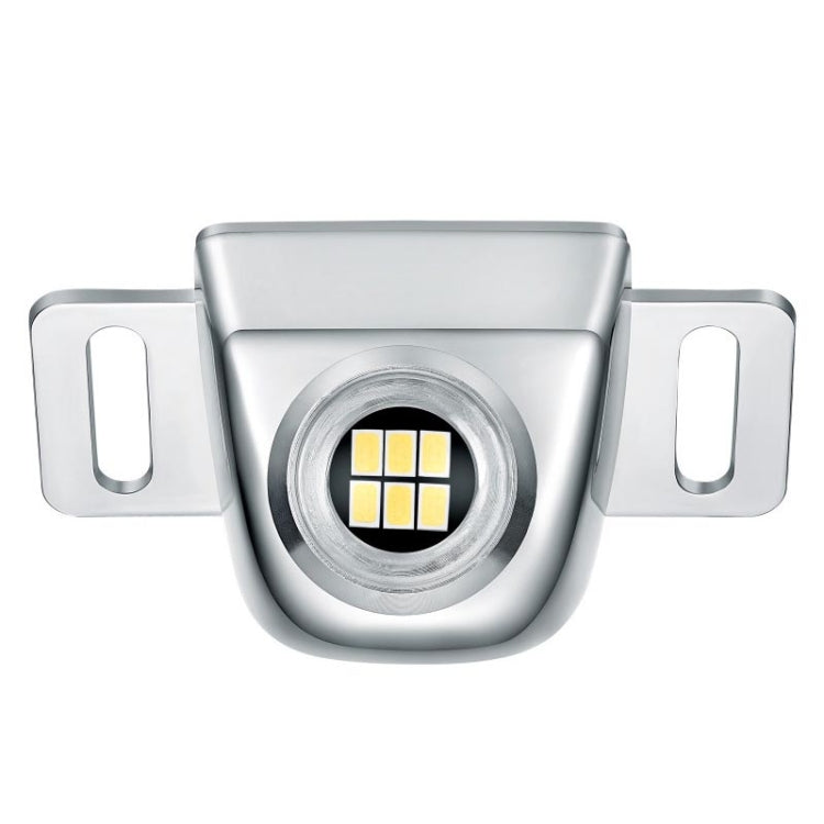 Car LED Electric Eye Reversing Light External Bulb Modified License Plate Auxiliary Light(Silver) - Arrow Turn Lights by PMC TechLife | Online Shopping South Africa | PMC TechLife | Buy Now Pay Later Mobicred