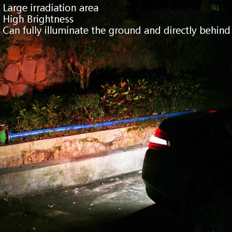 Car LED Electric Eye Reversing Light External Bulb Modified License Plate Auxiliary Light(Silver) - Arrow Turn Lights by PMC TechLife | Online Shopping South Africa | PMC TechLife | Buy Now Pay Later Mobicred