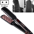 Multi-functional Long & Short Hair Styling Iron Ceramic Tourmaline Volumizing Hair Iron, Plug standard:EU(Black gold) - free shipping - PMC TechLife - Order now!