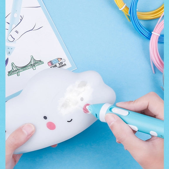 Drawing Three-Dimensional Graffiti Low Temperature 3D Printing Pen For Children A2 Young Bear