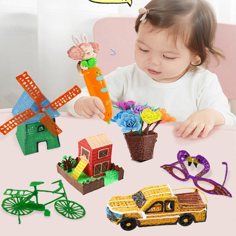 Stereo Painting Graffiti Low Temperature Wireless 3D Printing Pen For Children Colorful Box - free shipping - PMC Jewellery - Order now!