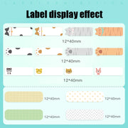 Thermal Label Paper Cosmetic Sticker Bottled Name Sticker For NIIMBOT D11 Printer, Size: Birds and Flowers