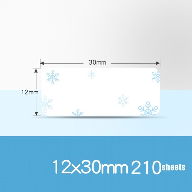 Thermal Label Paper Cosmetic Sticker Bottled Name Sticker For NIIMBOT D11 Printer, Size: Snow Blue - Printer Accessories by PMC TechLife | Online Shopping South Africa | PMC TechLife | Buy Now Pay Later Mobicred