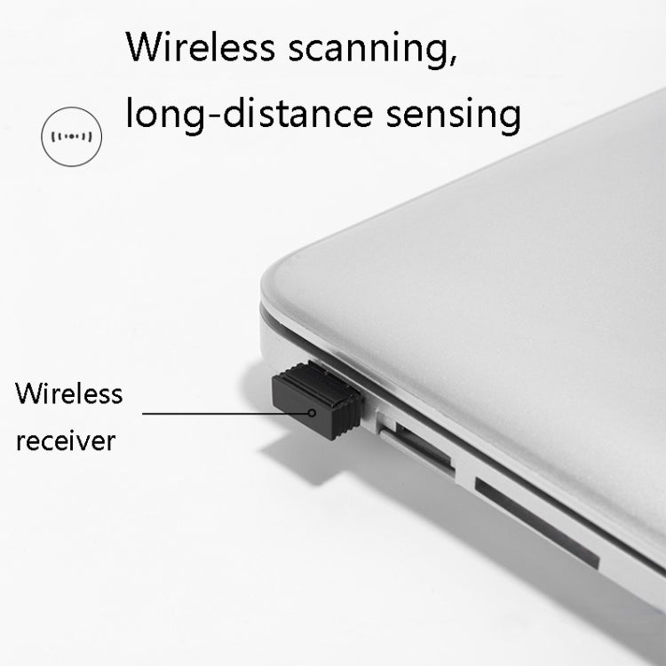 Deli  Wired And Wireless Scanner Drugstore Supermarket Catering Logistics Cash Register Scanner, Model: 14882W (White) - free shipping - PMC Jewellery - Order now!