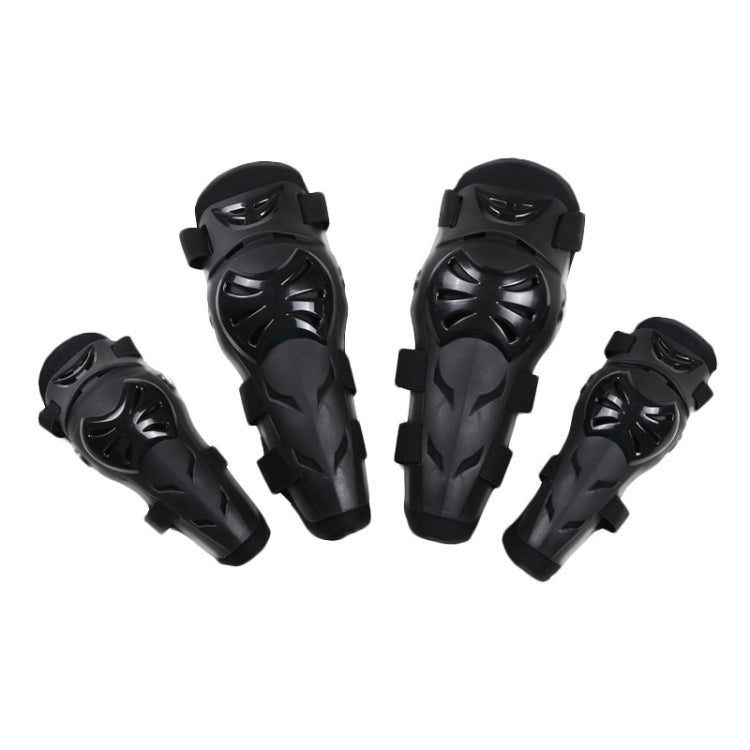 SULAITE Outdoor Sports Protective Gear Motocross Riding Motorsport Elbow Knee Pads, Specification: Free Size(Black) - free shipping - PMC TechLife - Order now!