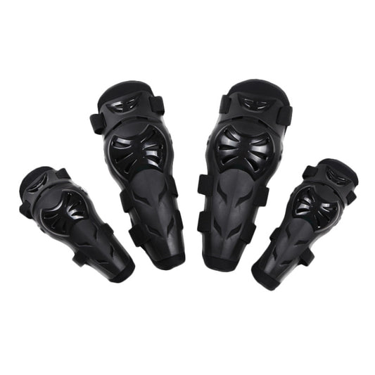 SULAITE Outdoor Sports Protective Gear Motocross Riding Motorsport Elbow Knee Pads, Specification: Free Size(Black) - free shipping - PMC Jewellery - Order now!
