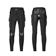 SULAITE Motorcycle Cross-Country Riding Trousers Protective Hip Pants, Specification: L(Black)