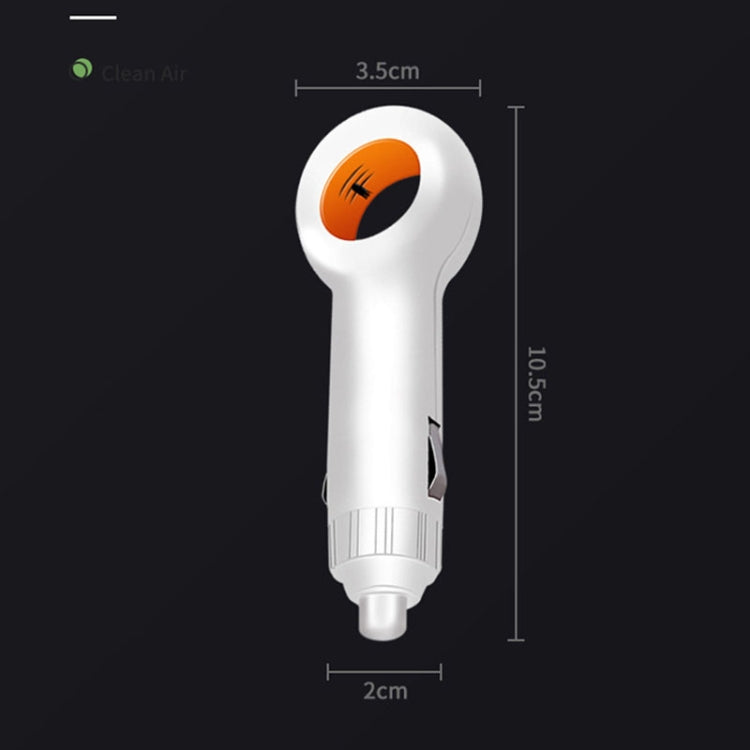 EP501 USB Mini Car Removal Second-hand Smoke PM2.5 Negative Ion Air Purifier(White) - Air Purifier by PMC TechLife | Online Shopping South Africa | PMC TechLife | Buy Now Pay Later Mobicred