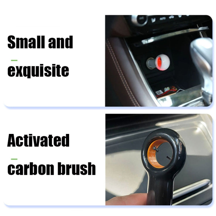 EP501 USB Mini Car Removal Second-hand Smoke PM2.5 Negative Ion Air Purifier(White)