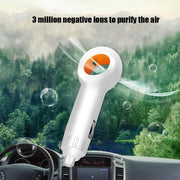 EP501 USB Mini Car Removal Second-hand Smoke PM2.5 Negative Ion Air Purifier(Black)