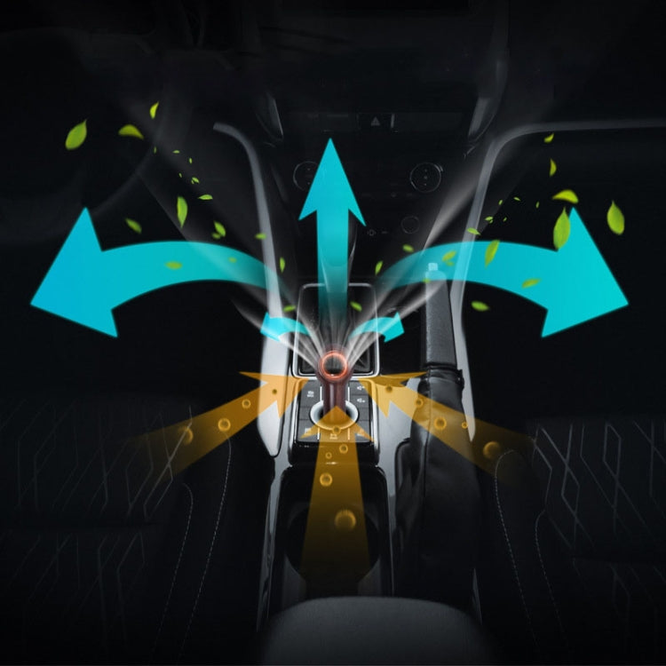 EP501 USB Mini Car Removal Second-hand Smoke PM2.5 Negative Ion Air Purifier(White) - Air Purifier by PMC TechLife | Online Shopping South Africa | PMC TechLife | Buy Now Pay Later Mobicred