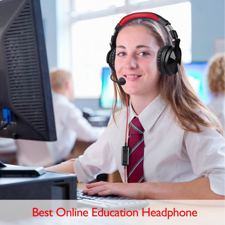 OneOdio Pro-M Headset Game Anchor Wire Headset With Bluetooth (Black & Red) - free shipping - PMC Jewellery - Order now!