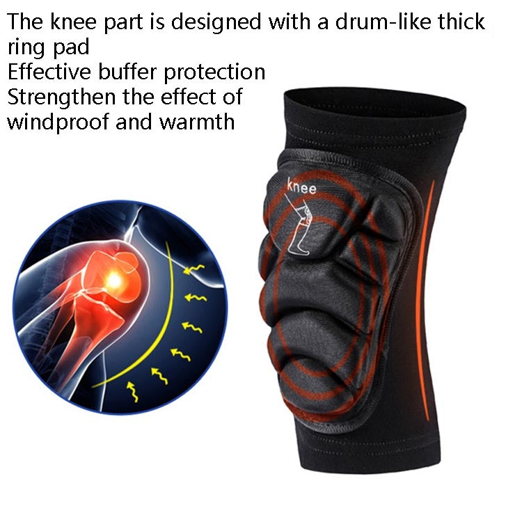 SULAITE GT--314 Cross Country Riding Ski Skating Roller Skating Knee Pads Outdoor Sports Protective Gear, Specification: XL - Protective Gear by SULAITE | Online Shopping South Africa | PMC Jewellery | Buy Now Pay Later Mobicred
