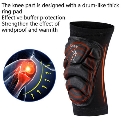 SULAITE GT--314 Cross Country Riding Ski Skating Roller Skating Knee Pads Outdoor Sports Protective Gear, Specification: XL - Protective Gear by SULAITE | Online Shopping South Africa | PMC Jewellery | Buy Now Pay Later Mobicred