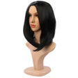 Ladies Short Hair Bobo Head Synthetic Hair Cover, Colour: Black - free shipping - PMC TechLife - Order now!