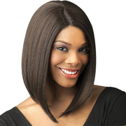 Ladies Short Hair Bobo Head Synthetic Hair Cover, Colour: Light Brown