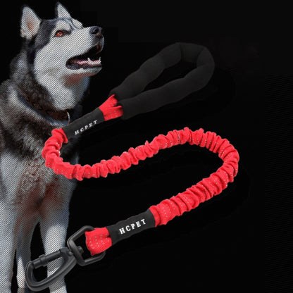 HCPET Dog Traction Rope Pet High-Elastic Explosion-Proof Elastic Rope, Length: 120cm(Black) - free shipping - PMC Jewellery - Order now!