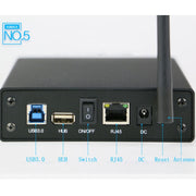 Blueendless 3.5 inch Mobile Hard Disk Box WIFI Wireless NAS Private Cloud Storage(UK Plug)