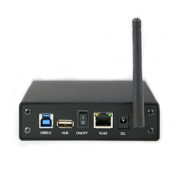 Blueendless 3.5 inch Mobile Hard Disk Box WIFI Wireless NAS Private Cloud Storage( US Plug)