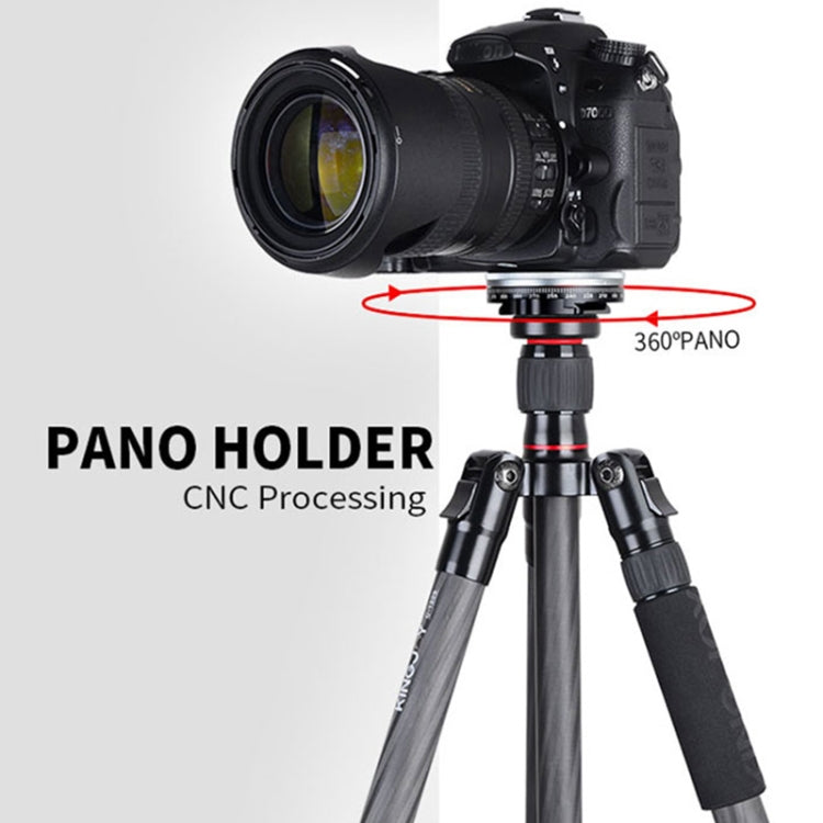 Xiletu TPC60 360 Degree Rotating Panoramic Head Tripod Holder SLR Camera Base Plate - Tripod Heads by PMC TechLife | Online Shopping South Africa | PMC TechLife | Buy Now Pay Later Mobicred