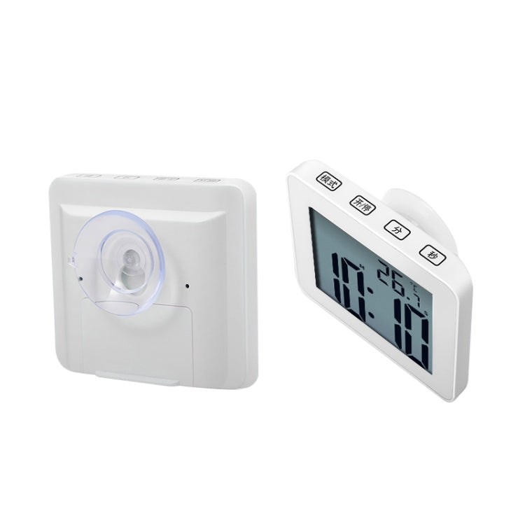 Waterproof Wall Clock LCD Bathroom Clock Kitchen Electronic Alarm Clock - Wall Clock by PMc TechLife | Online Shopping South Africa | PMc TechLife | Buy Now Pay Later Mobicred