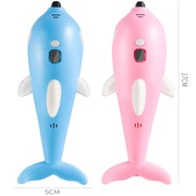 3D Printing Pen Three-Dimensional Painting Graffiti Brush(Pink)