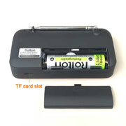 Rolton W405 Portable Mini FM Radio TF Card USB Receiver Music Player with LED Display(Gold)