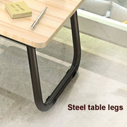 Bed Four-Speed Lifting Table Folding Laptop Desk  Adjustable Dormitory Lazy Table with Cup Holder, Size: 55x32x25cm(Black Gold Wire)