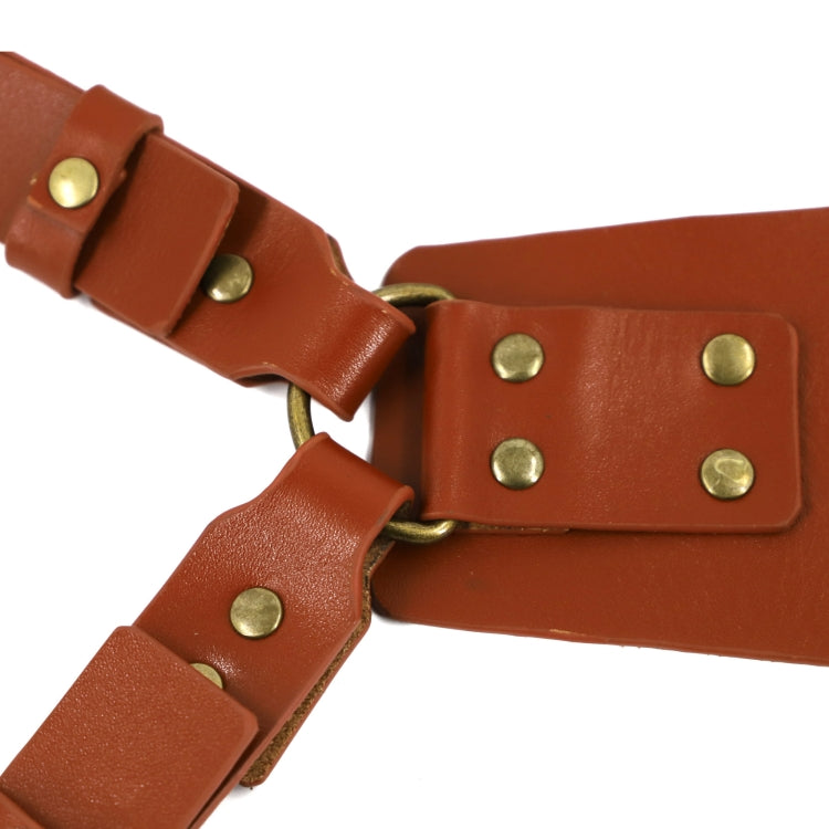 Leather Camera Strap Outdoor Photography Equipment Accessories Universal Single-Shot Camera Double Shoulder Strap - Camera Strap by PMC TechLife | Online Shopping South Africa | PMC TechLife | Buy Now Pay Later Mobicred