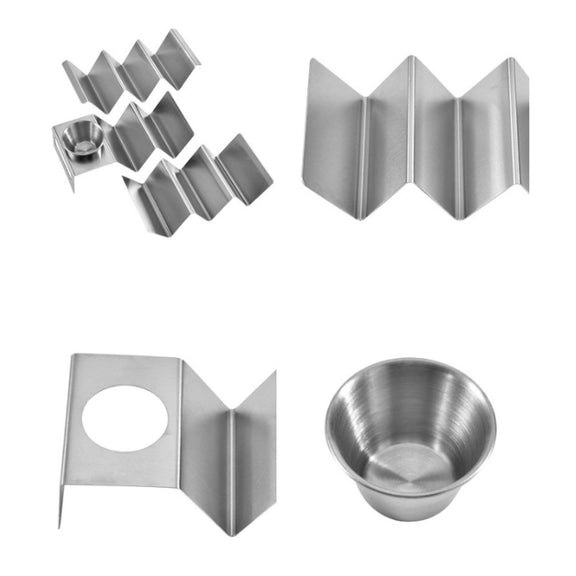 Baking Stainless Steel Pancake Rack Buffet Tools With Handle