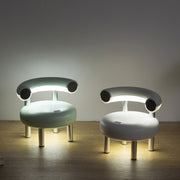 AD-01 LED Chair Eye Protection Night Light Mobile Phone Holder Bedroom Bedside Learning Light(Light Green)