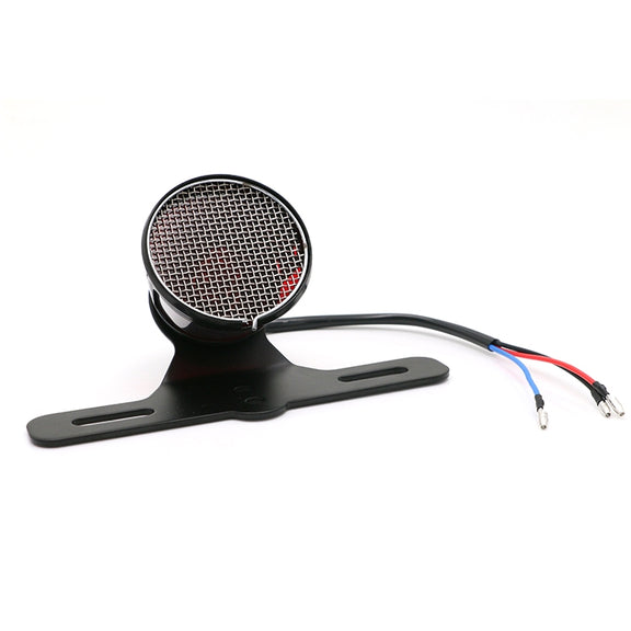 Motorcycle Retro Modified Universal Metal Brake Light LED Tail Light