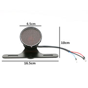 Motorcycle Retro Modified Universal Metal Brake Light LED Tail Light