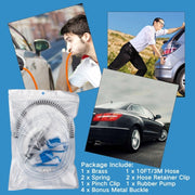 3m Manual One-Way Valve Oil Pump Fuel Hand Oil Pump Car Fuel Pipe Oil Pump