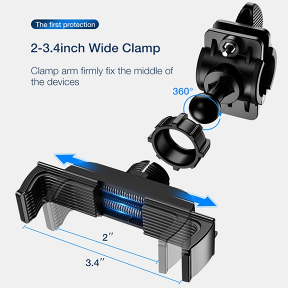 Bicycle Strap Mobile Phone Holder Bicycle Mountain Bike Phone Holder(Strongly Chuck Type)