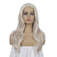 Women Mid-Point Mid-Length Curly Wig Chemical Fiber Headgear(Light Gold+Brown) - free shipping - PMC TechLife - Order now!